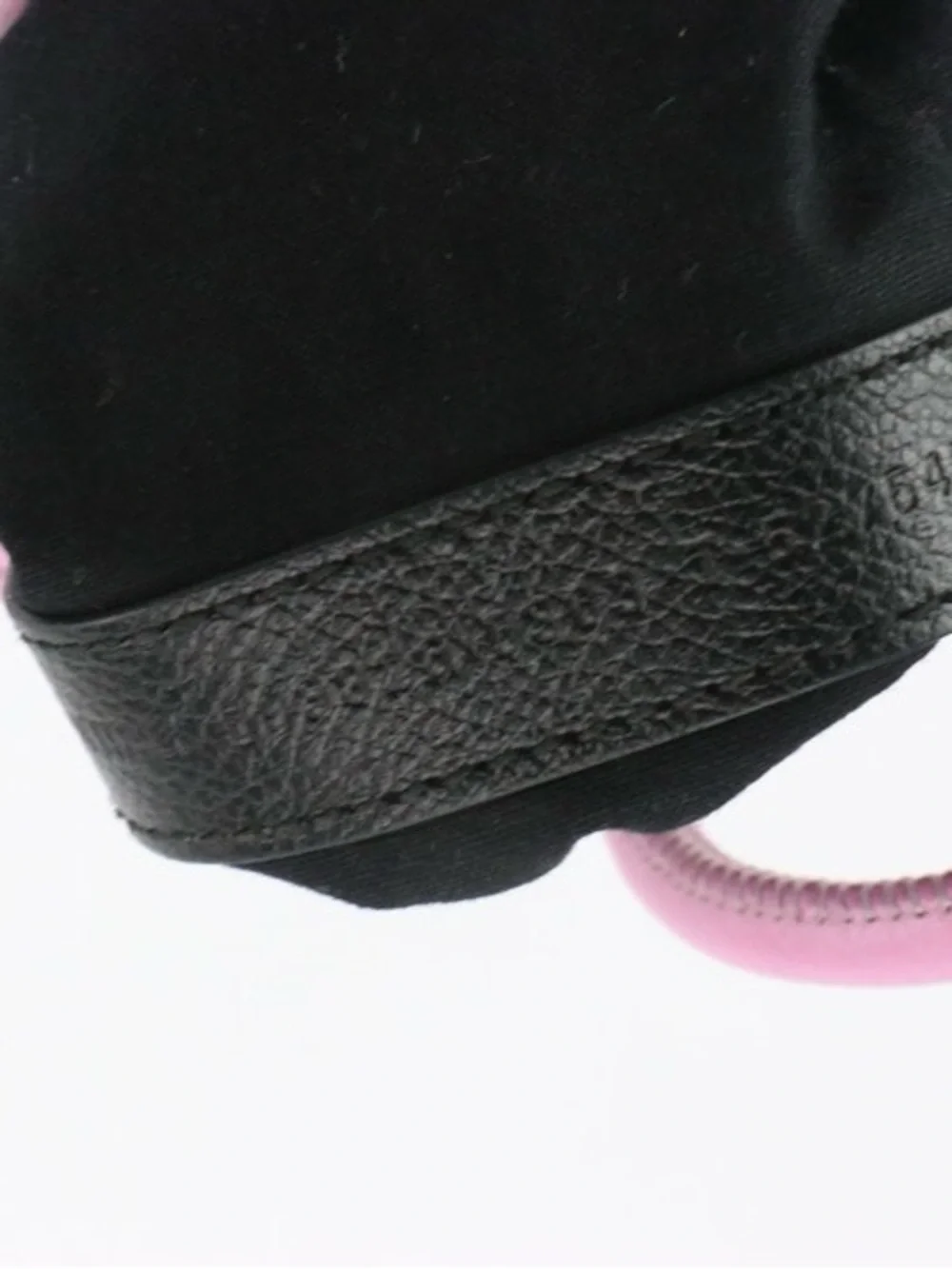 Balenciaga Two-Way Pink Leather Squared Shopping Phone Holder Crossbody Bag